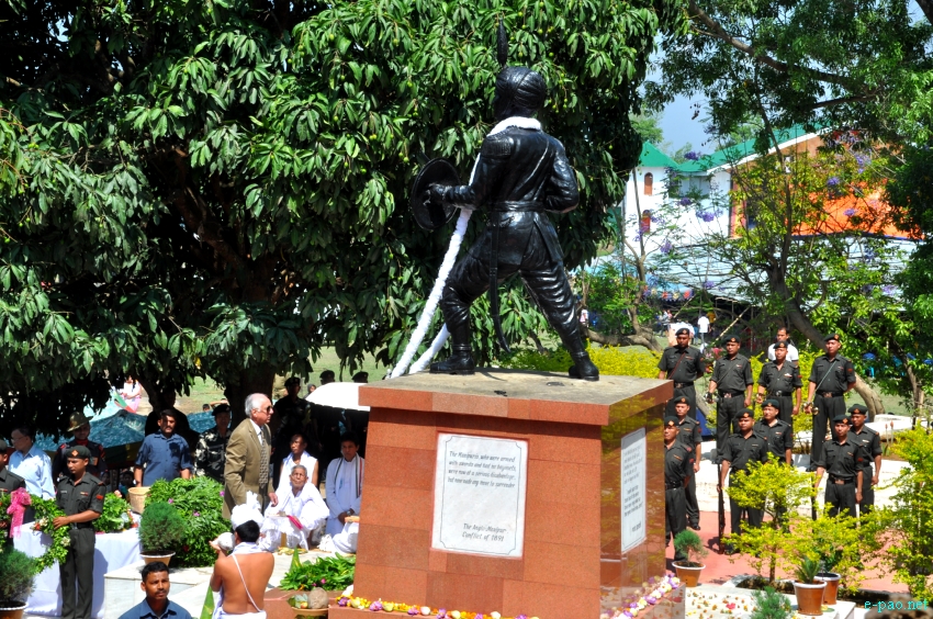 Khongjom day observed at Khongjom War Memorial Complex atop Kheba Ching in Thoubal district :: April 23 2013