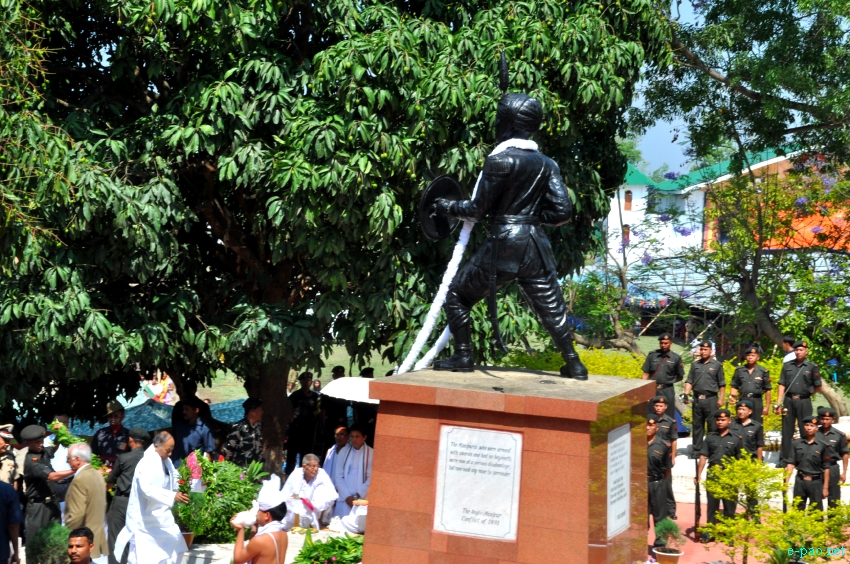 Khongjom day observed at Khongjom War Memorial Complex atop Kheba Ching in Thoubal district :: April 23 2013