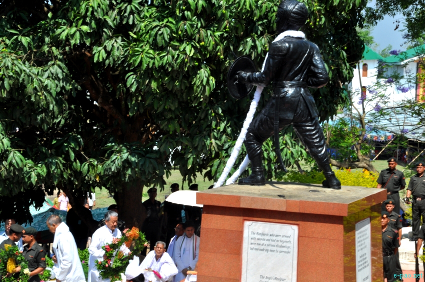 Khongjom day observed at Khongjom War Memorial Complex atop Kheba Ching in Thoubal district :: April 23 2013
