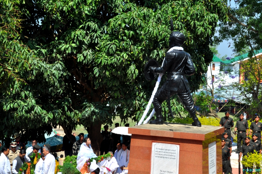 Khongjom day observed at Khongjom War Memorial Complex atop Kheba Ching in Thoubal district :: April 23 2013