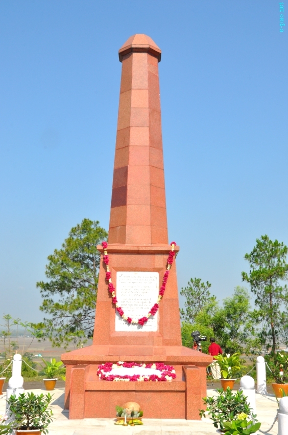 Khongjom day observed at Khongjom War Memorial Complex atop Kheba Ching in Thoubal district :: April 23 2013