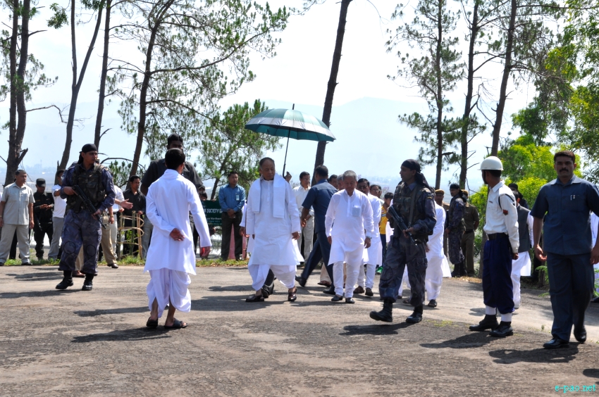 Khongjom day observed at Khongjom War Memorial Complex atop Kheba Ching in Thoubal district :: April 23 2013