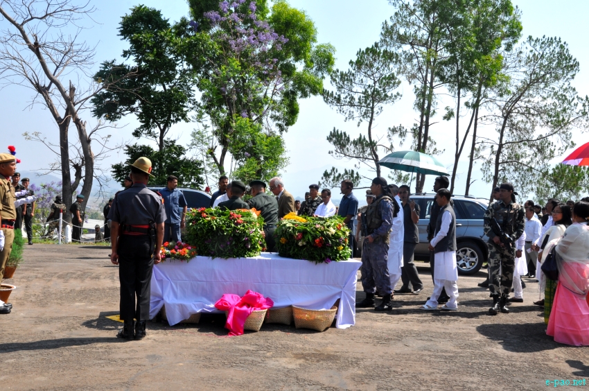 Khongjom day observed at Khongjom War Memorial Complex atop Kheba Ching in Thoubal district :: April 23 2013
