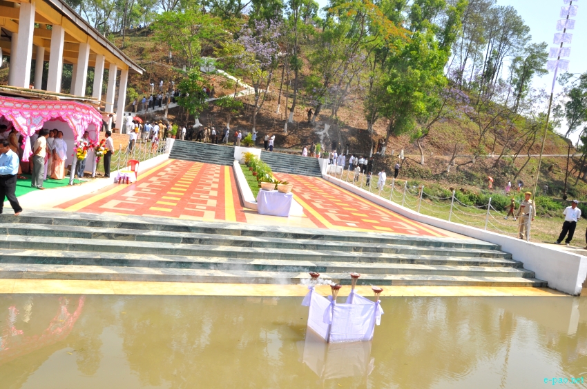 Khongjom day observed at Khongjom War Memorial Complex atop Kheba Ching in Thoubal district :: April 23 2013