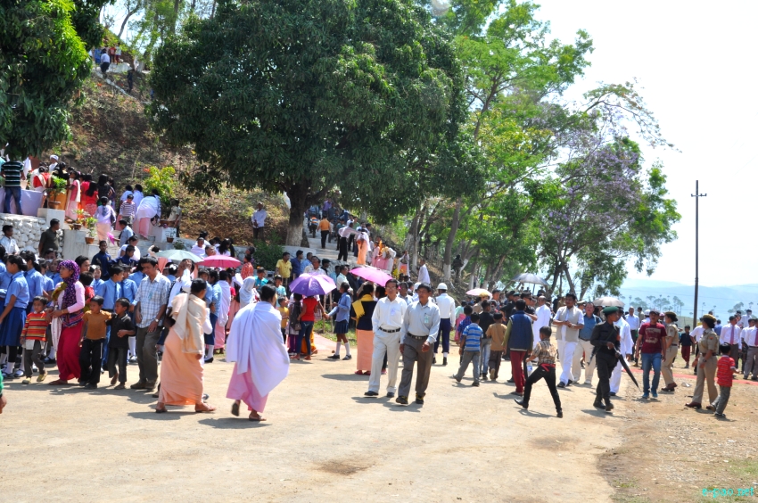 Khongjom day observed at Khongjom War Memorial Complex atop Kheba Ching in Thoubal district :: April 23 2013