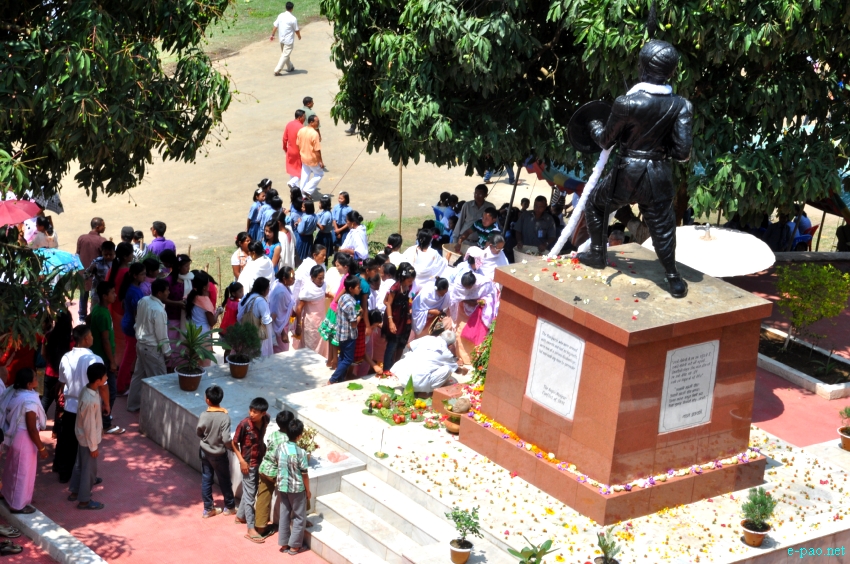 Khongjom day observed at Khongjom War Memorial Complex atop Kheba Ching in Thoubal district :: April 23 2013