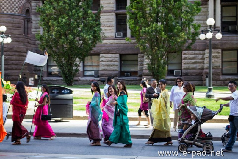 The Manipuri Association of Canada (MAC) participated in the India Day Celebration in Toronto, Canada :: 10 Aug 2013