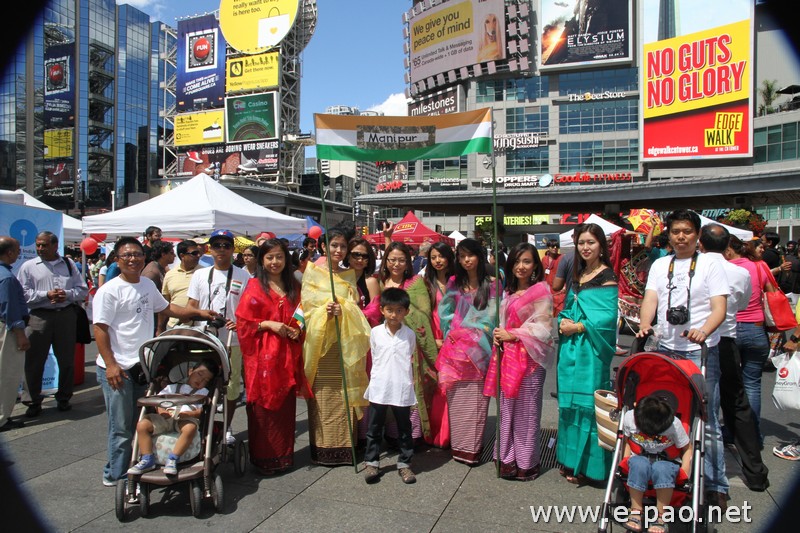 The Manipuri Association of Canada (MAC) participated in the India Day Celebration in Toronto, Canada :: 10 Aug 2013