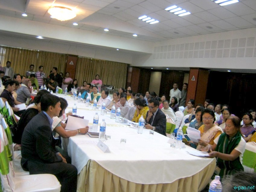 UN Special Rapporteur on Violence Against Women - Rashida Manjoo, interation with CSOs at Classic Hotel, Imphal :: 28 April 2013