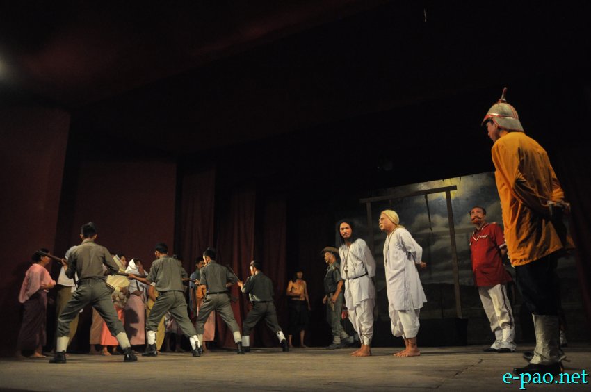 13 August Patriots' Day Drama presentation at MDU Hall, Imphal :: 13th August 2014