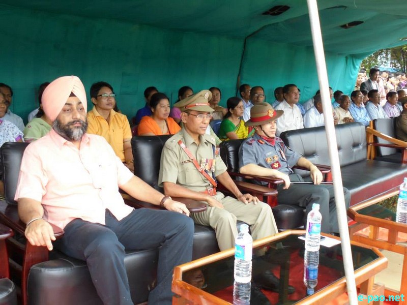 15 August - Independence Day celebration at Jiribam with Harmit Singh Pahuja ADC Jiribam  :: 15th August 2014