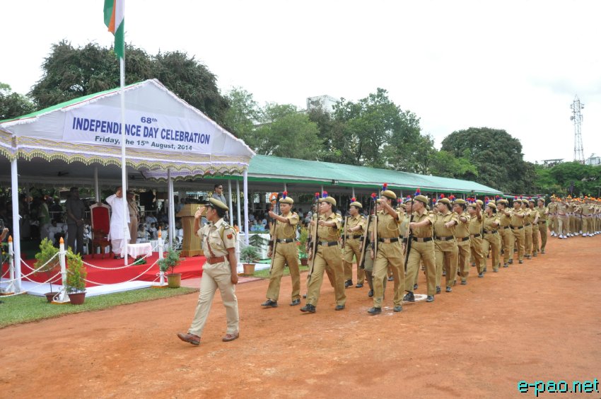 15 August - Independence Day celebration at 1st MR Ground, Imphal :: 15th August 2014