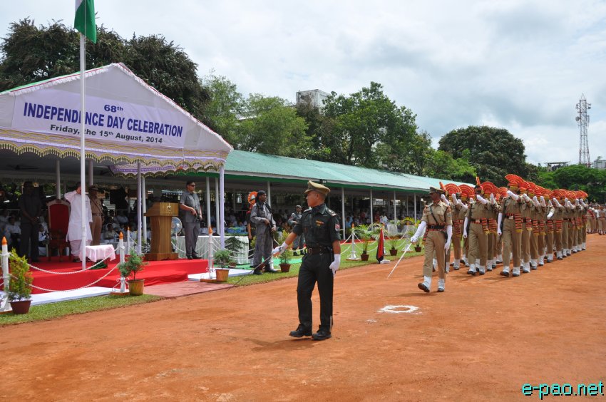 15 August - Independence Day celebration at 1st MR Ground, Imphal :: 15th August 2014
