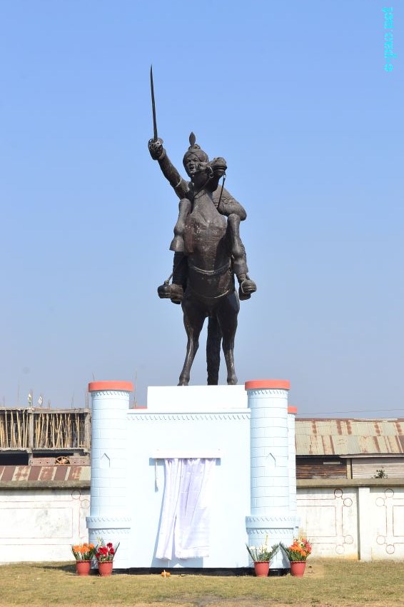  180th Death Anniversary Observance of Maharaja Gambhir Singh at Canchipur, Langthabal :: 9th January 2014 