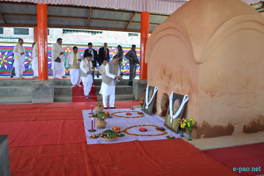180th Death Anniversary Observance of Maharaja Gambhir Singh at Canchipur, Langthabal ::  9th January 2014