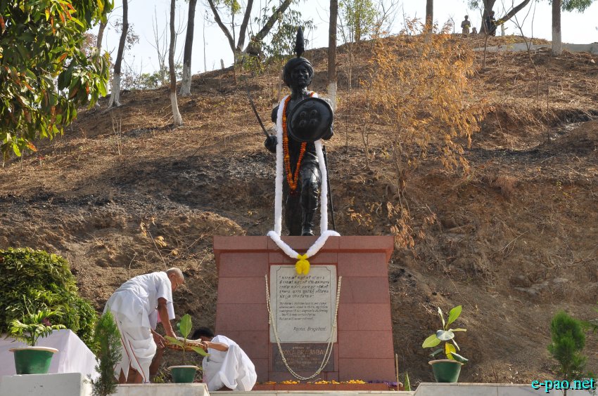Khongjom Day Observation of the historic Battle of Khongjom 1891 at  Khebaching :: 23rd April 2014
