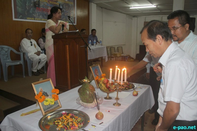 Patriots Day : All Mizoram Manipuri Association (AMMA) observed Patriots' Day, 2015 at  Aizawl :: 13th August 2015