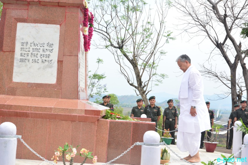 Khongjom Day Observation of historic Battle of Khongjom 1891 at Khebaching :: 23rd April 2015