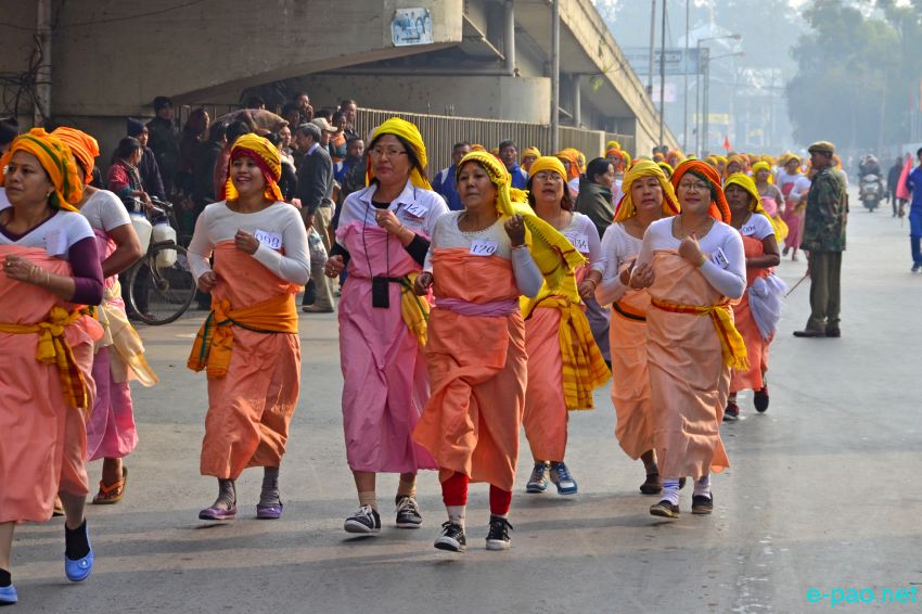 76th Nupilal Ningsing Numit at Khwairamband Ema Keithel Imphal :: 12 December 2015