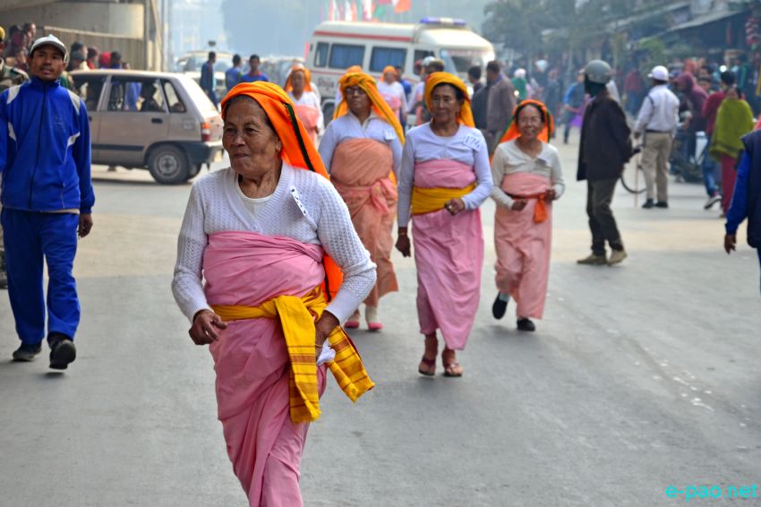 76th Nupilal Ningsing Numit at Khwairamband Ema Keithel Imphal :: 12 December 2015