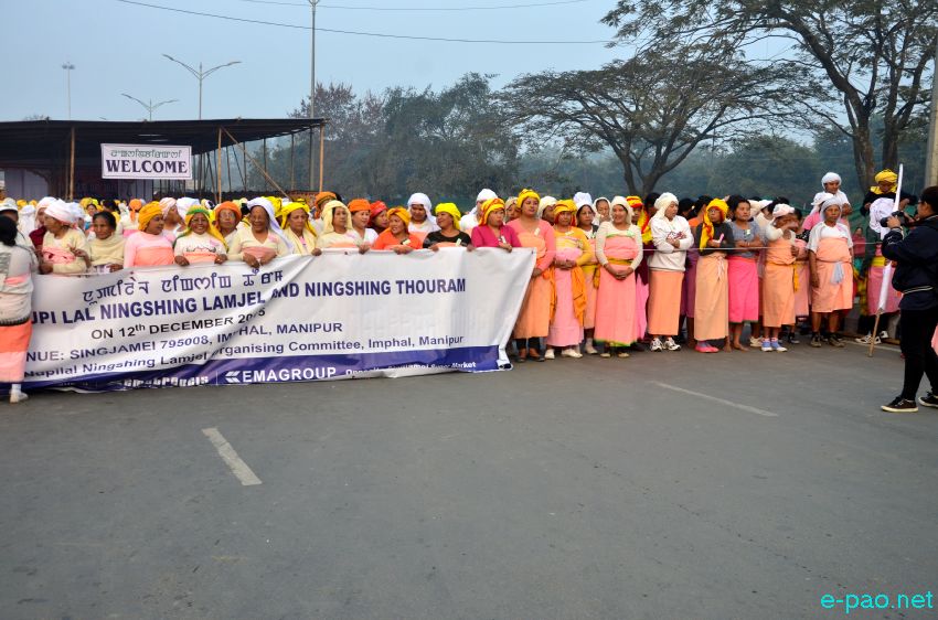 24th Nupilal Ningsing Lamjen and Ningsing Thouram from Nupilal Complex to Singjamei :: 12 December 2015