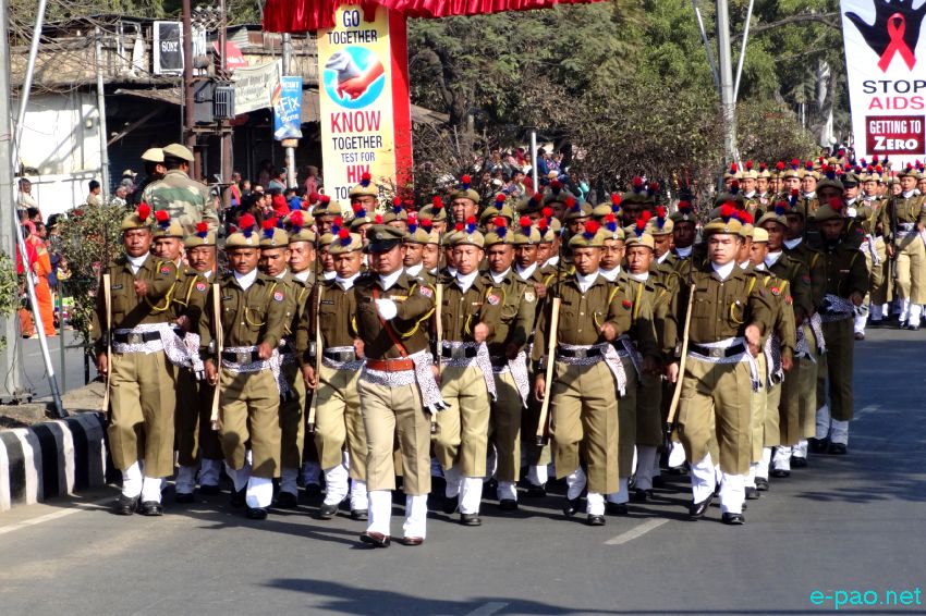 67th Indian Republic Day celebration at Imphal, Manipur :: January 26 2016