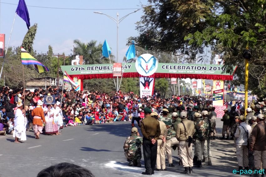 67th Indian Republic Day celebration at Imphal, Manipur :: January 26 2016