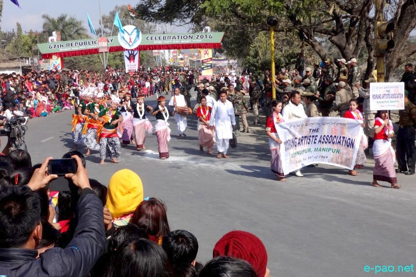 67th Indian Republic Day celebration at Imphal, Manipur :: January 26 2016