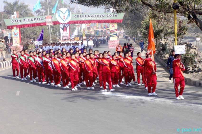 67th Indian Republic Day celebration at Imphal, Manipur :: January 26 2016