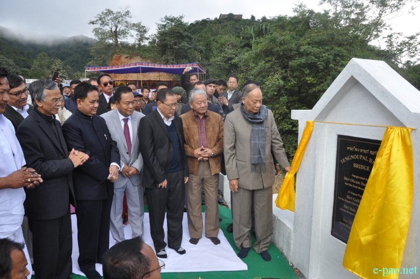 Inauguration of Tengnoupal District by Chief Minister of Manipur Okram Ibobi :: 15 December 2016