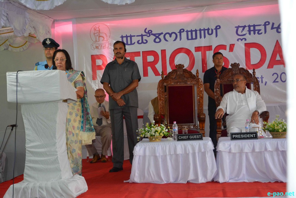126th Patriots' Day observed at Kangla & BT Park  :: 13 August 2017