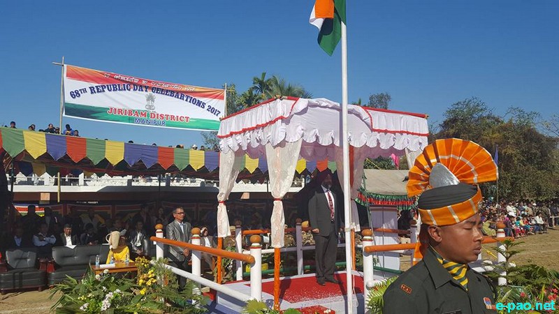 68th Indian Republic Day celebration at Jiribam, Manipur :: January 26 2017