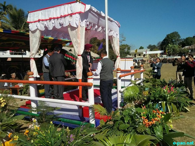 68th Indian Republic Day celebration at Jiribam, Manipur :: January 26 2017