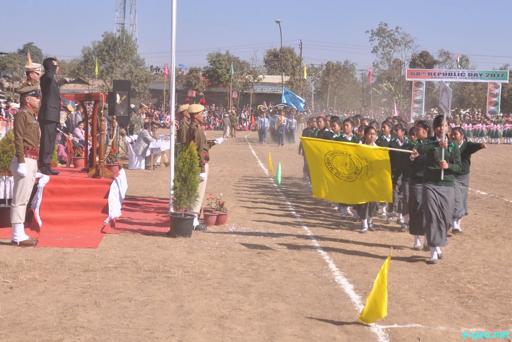 68th Indian Republic Day celebration at Kakching, Manipur :: January 26 2017