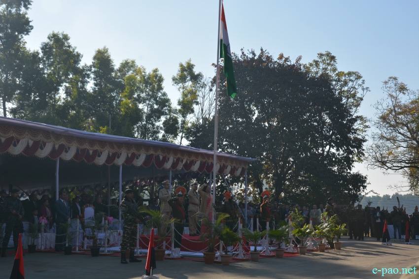 68th Indian Republic Day celebration  at Kangla Fort, Imphal :: January 26 2017