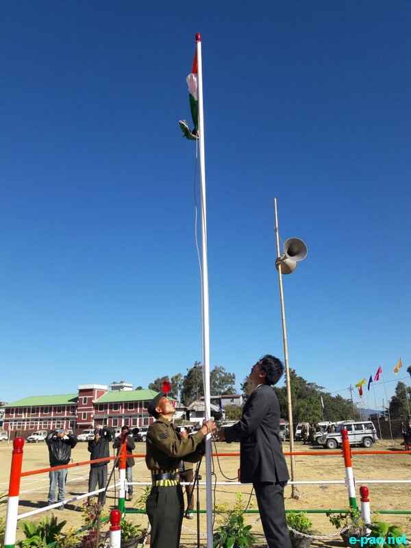 68th Indian Republic Day celebration at Tamenglong, Manipur :: January 26 2017