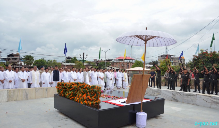 127th Patriots' Day  at Hicham Yaichampat & Thangal General Temple Complex  :: 13 August 2018