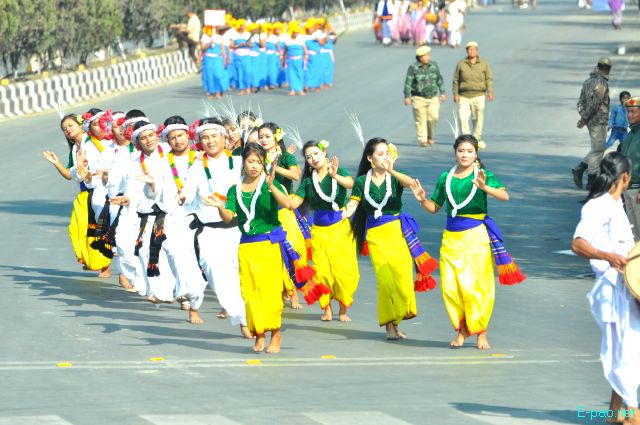 Cultural Performances : 70th Indian Republic Day celebration at Imphal :: January 26 2019