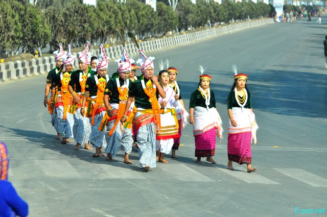 Cultural Performances : 70th Indian Republic Day celebration at Imphal :: January 26 2019