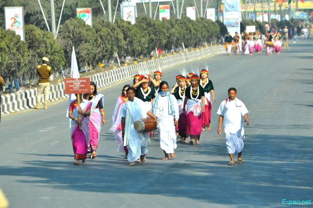 Cultural Performances : 70th Indian Republic Day celebration at Imphal :: January 26 2019