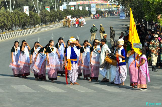 Cultural Performances : 70th Indian Republic Day celebration at Imphal :: January 26 2019