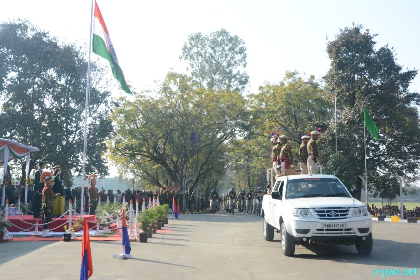 71st Indian Republic Day celebration at Kangla, Imphal :: January 26 2020