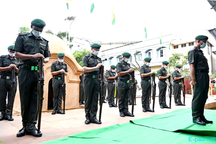 131st Patriots' Day : State Level observation at  Thangal General Complex, Palace Gate, Imphal :: 13 August 2022