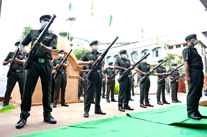 131st Patriots' Day : State Level observation at  Thangal General Complex, Palace Gate, Imphal :: 13 August 2022