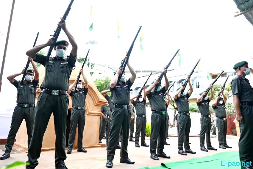 131st Patriots' Day : State Level observation at  Thangal General Complex, Palace Gate, Imphal :: 13 August 2022