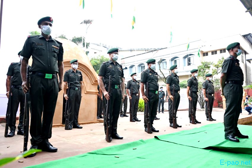 131st Patriots' Day : State Level observation at  Thangal General Complex, Palace Gate, Imphal :: 13 August 2022