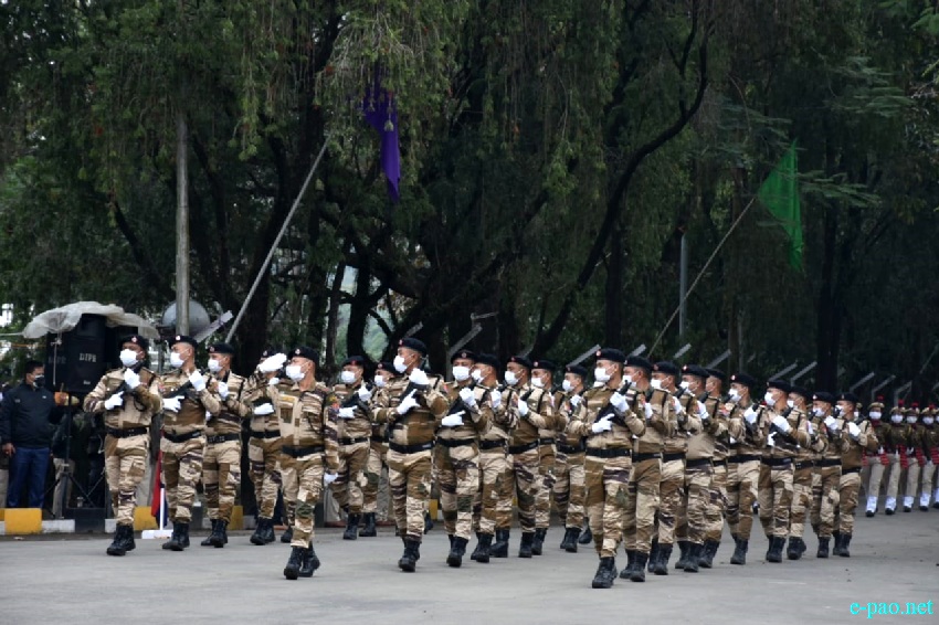 73rd Indian Republic Day celebration at Kangla, Imphal :: January 26 2022