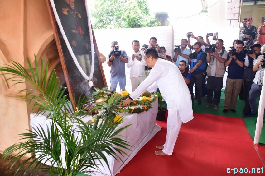 132nd Patriots' Day Observation at Thangal General Temple, Palace Compound :: 13 August 2023