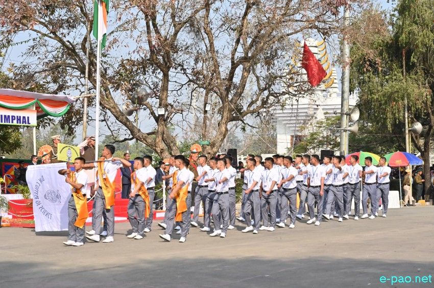 74th Indian Republic Day celebration at Kangla, Imphal :: 26th January 2023