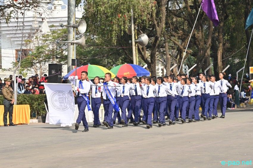 74th Indian Republic Day celebration at Kangla, Imphal :: 26th January 2023